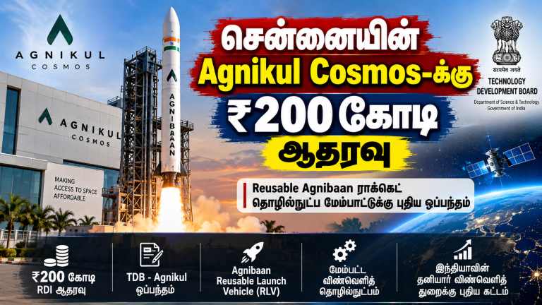 Agnikul Cosmos Agnibaan reusable rocket development Chennai 2026