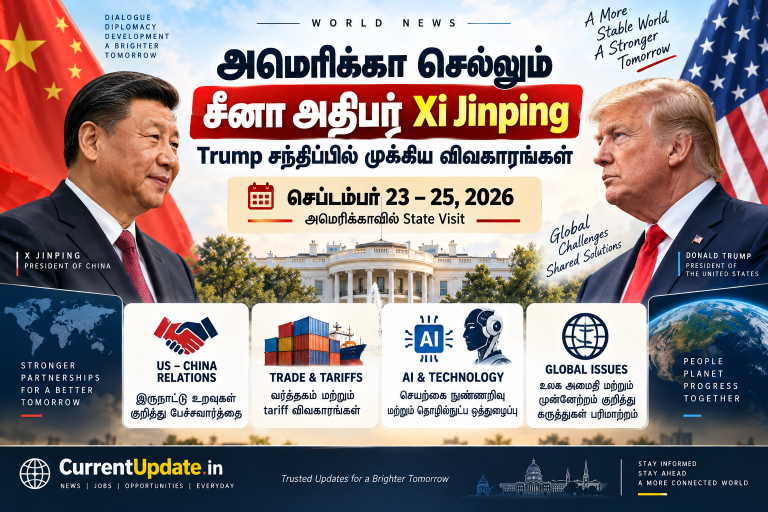 Xi Jinping US state visit from September 23 to 25 2026 with Trump and key China US issues